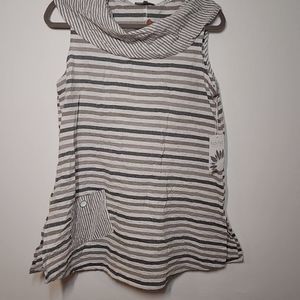 Habitat clothes to live in sleeveless tunic sz S